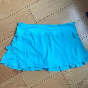 Women’s bright blue Lululemon skirt size 8